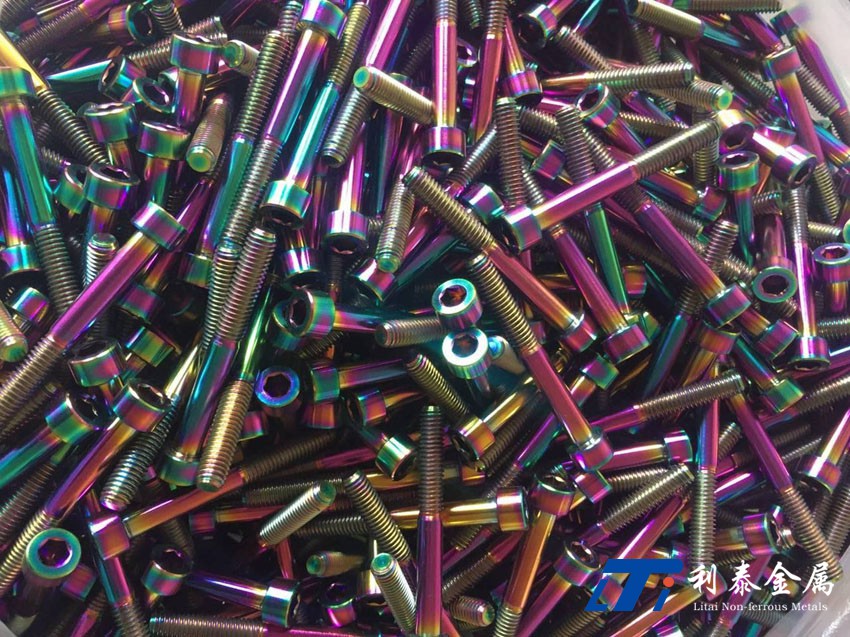 鈦內六角螺栓、鈦螺母、標準件、鈦螺絲