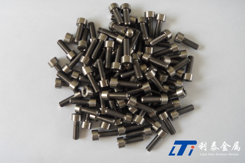 鈦內六角螺栓、鈦螺母、標準件、鈦螺絲